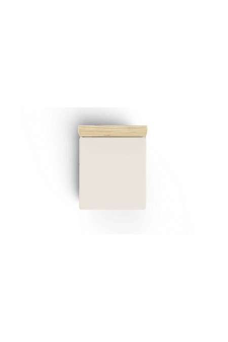 Drap-housse simple Ranforce Small - 90x190+30cm - Cream