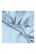 Drap-housse simple Ranforce - 90x200+30cm - Light Blue