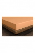 Drap-housse Ranforce King - 160x200+30cm - Pale Orange