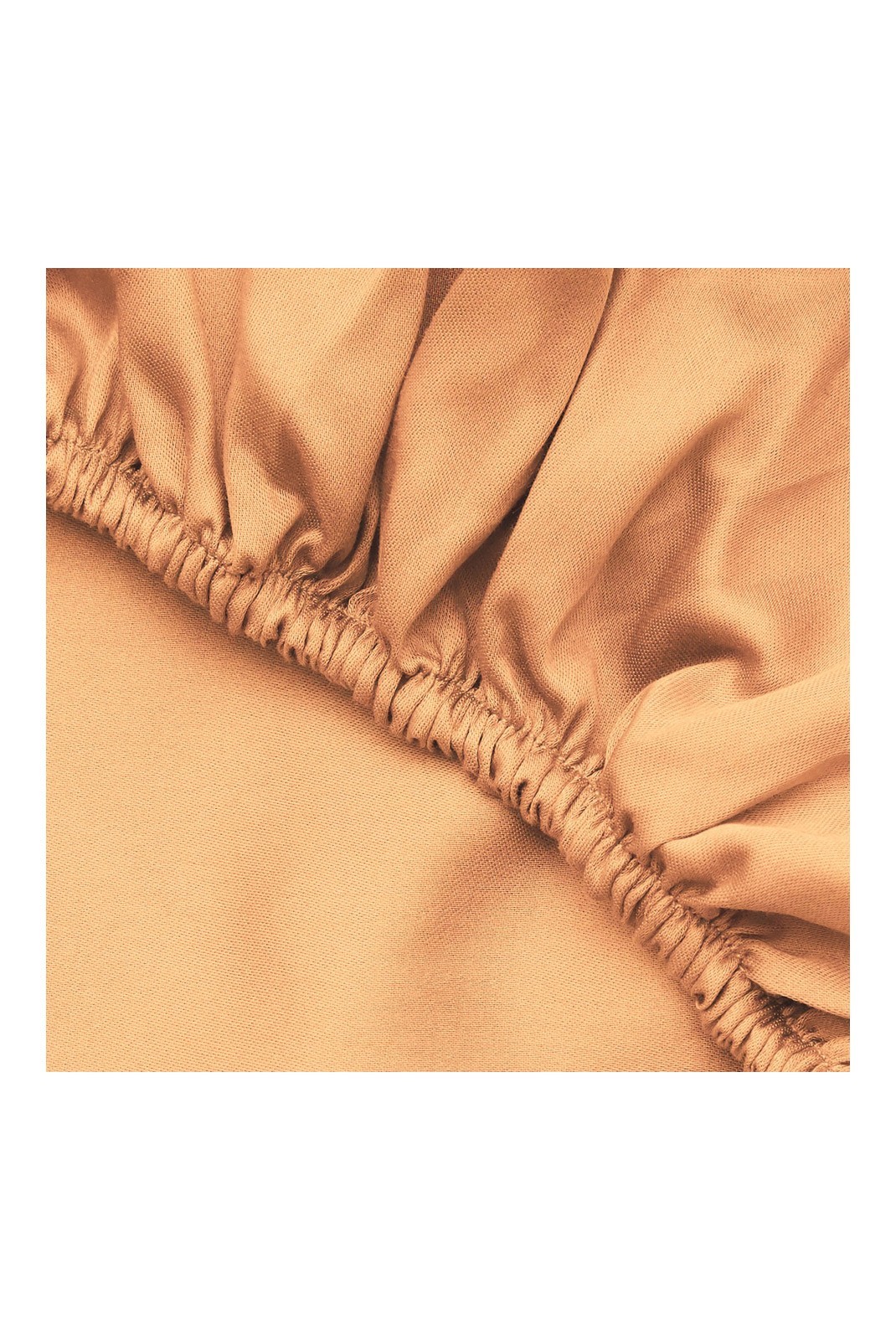 Drap-housse Ranforce King - 160x200+30cm - Pale Orange