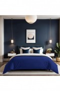 Housse de couette - 240x220cm - Dark Blue - 1116