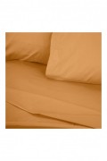 Housse de couette simple - 140x200cm - Orange - 1111