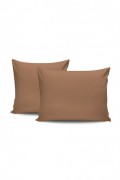 Ensemble de taies d'oreiller  - 60x60cm - Brown - 6125